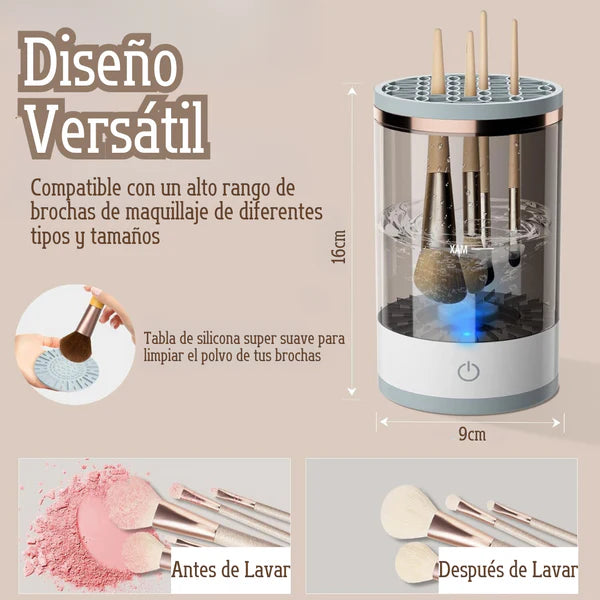 Limpiador Eléctrico para Brochas de Maquillaje - ¡ÉXITO EN ESPAÑA!😱