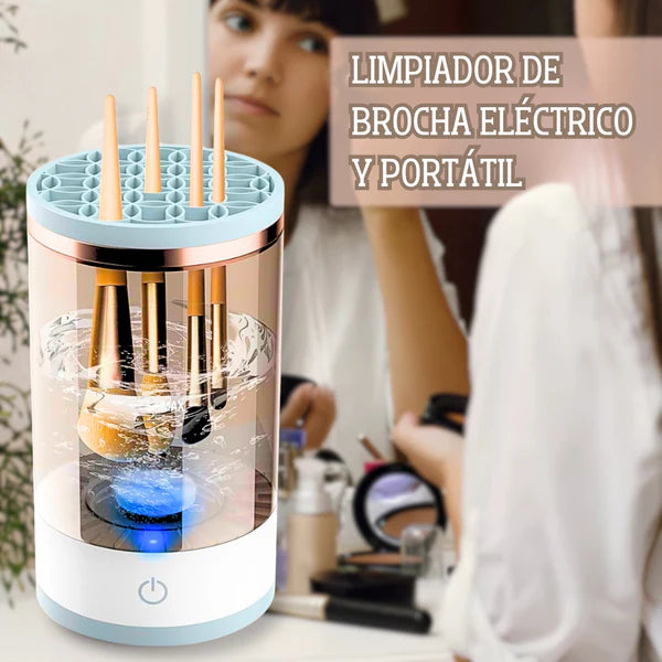 Limpiador Eléctrico para Brochas de Maquillaje - ¡ÉXITO EN ESPAÑA!😱